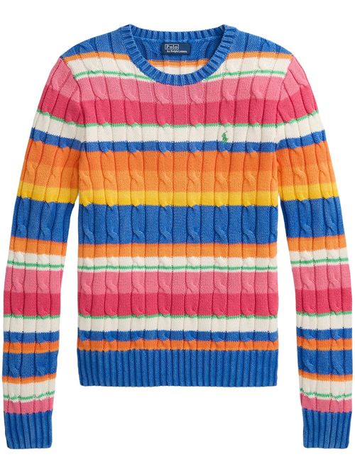 Multicolour cotton cable knit Polo Ralph Lauren | 211935304001